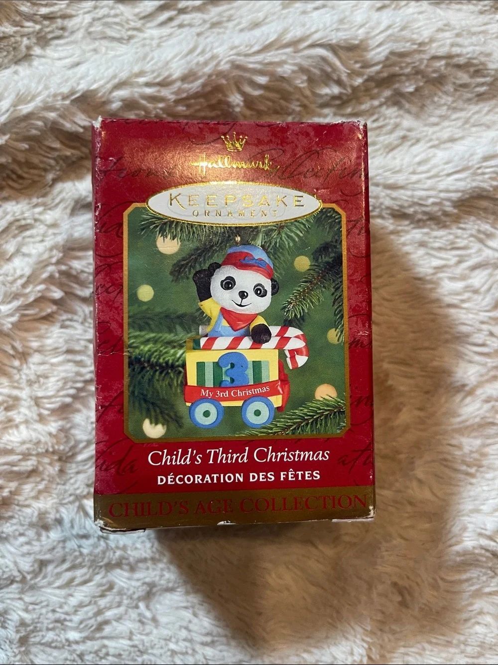 Vintage Hallmark 2000 Charles third Christmas ornament